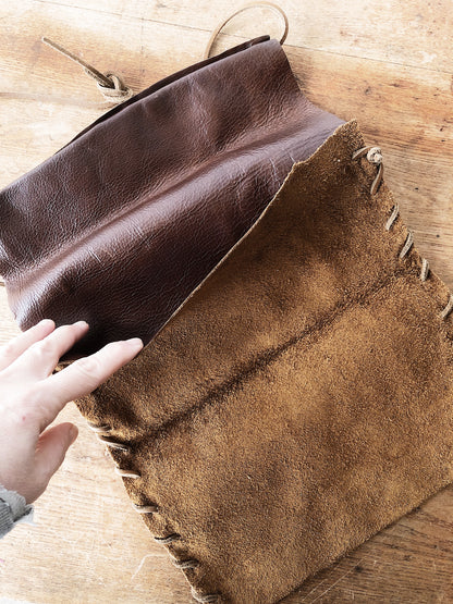 Vintage Suede Pouch