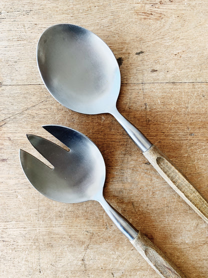 Mid Century Stainless Servers Japan