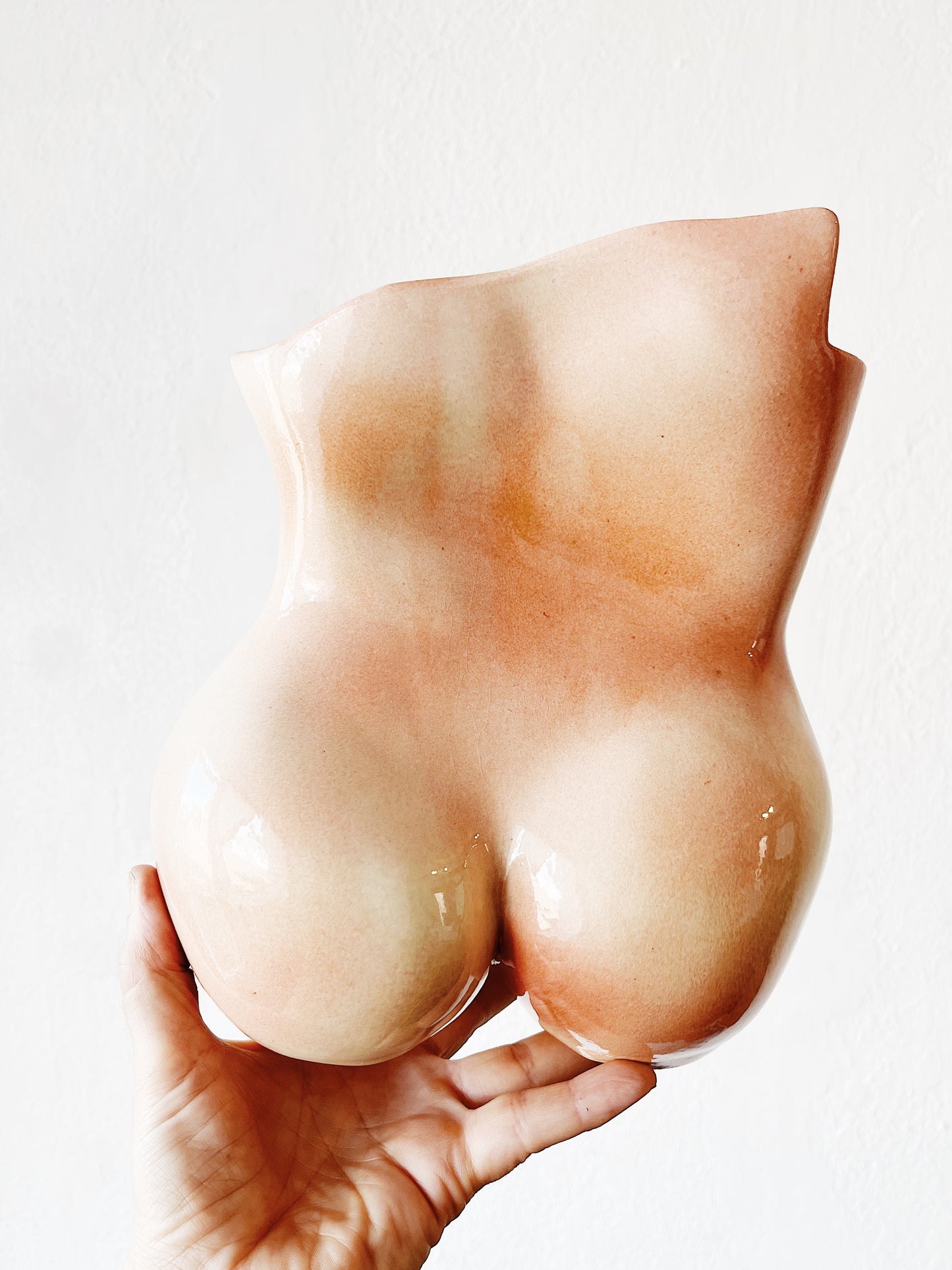 Vintage 1940s Bum Vase