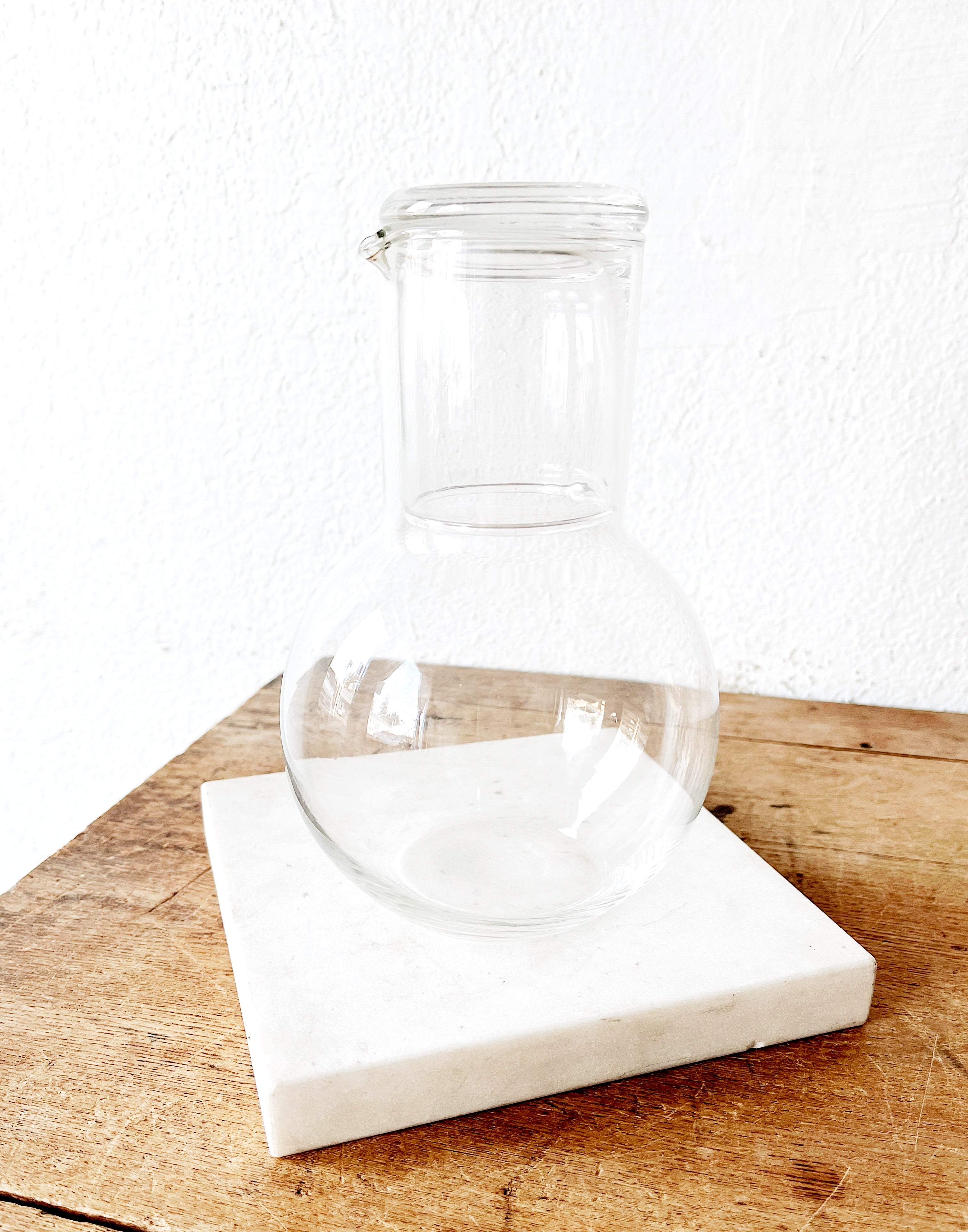 Vintage Blown Glass Bedside Carafe - Thumbnail 2