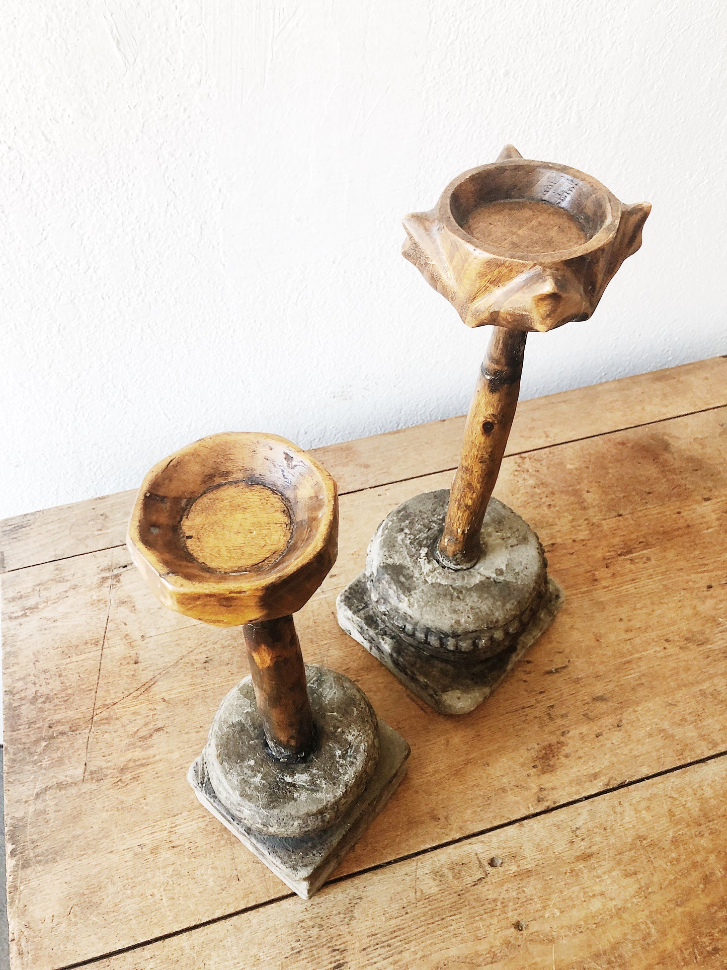 Brutalist Style Candleholder