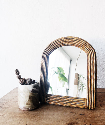 Vintage Resin Arched Mirror