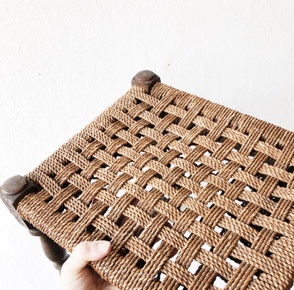 Antique Rope Stool