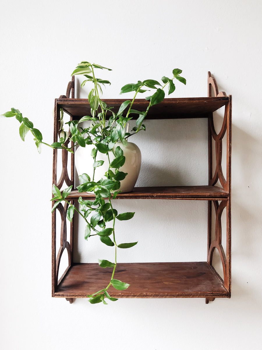 Vintage Display Shelf Maven Collective
