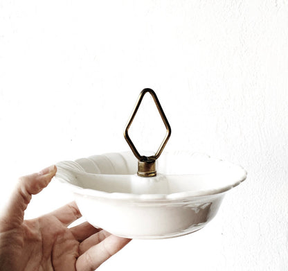 Mid Century Ceramic Divided Dish