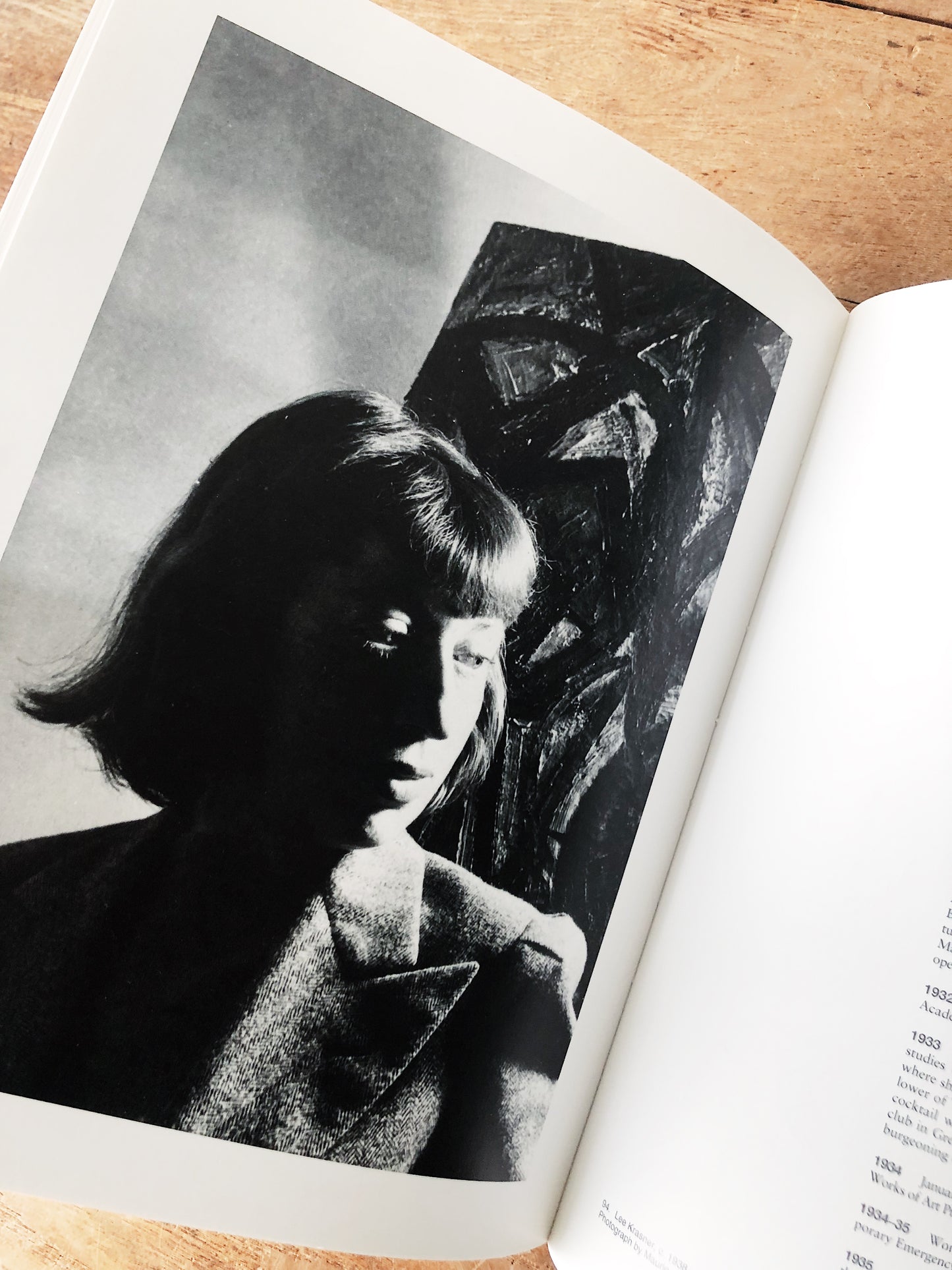 Vintage Lee Krasner Art Book