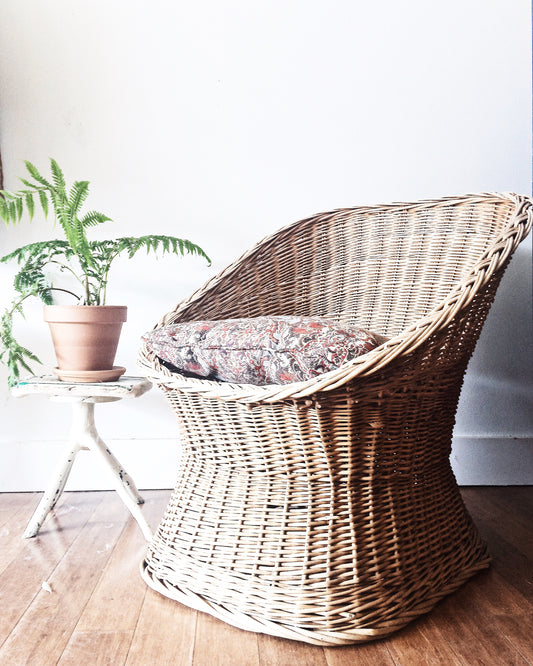 Vintage Wicker Chair