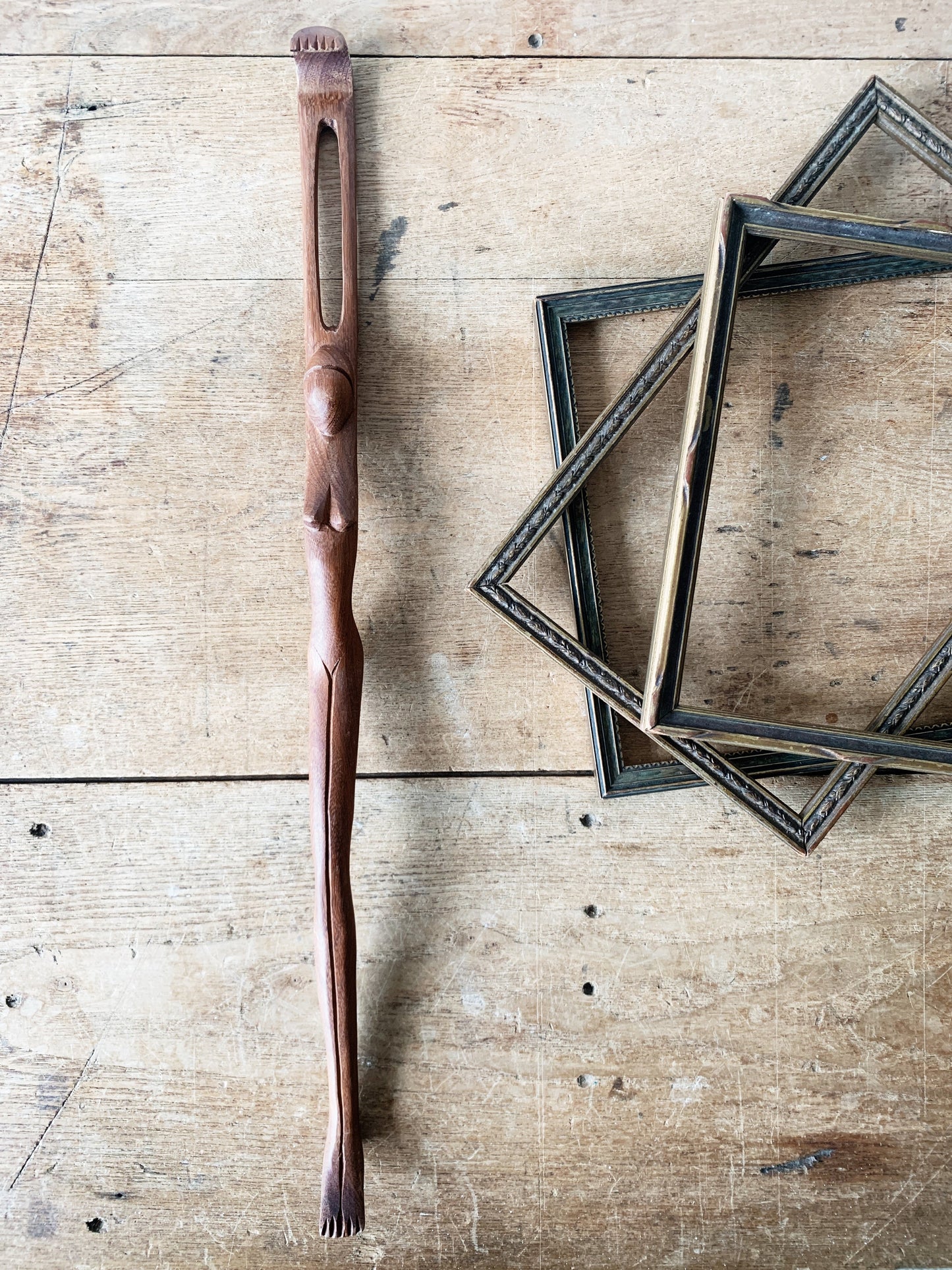 Vintage Wood Back Scratcher