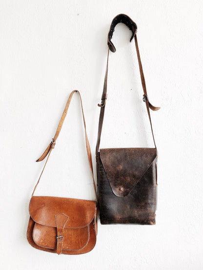 Leather Messenger Bag by dean.