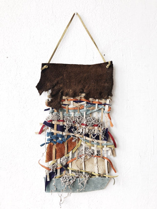 Vintage Suede Weaving