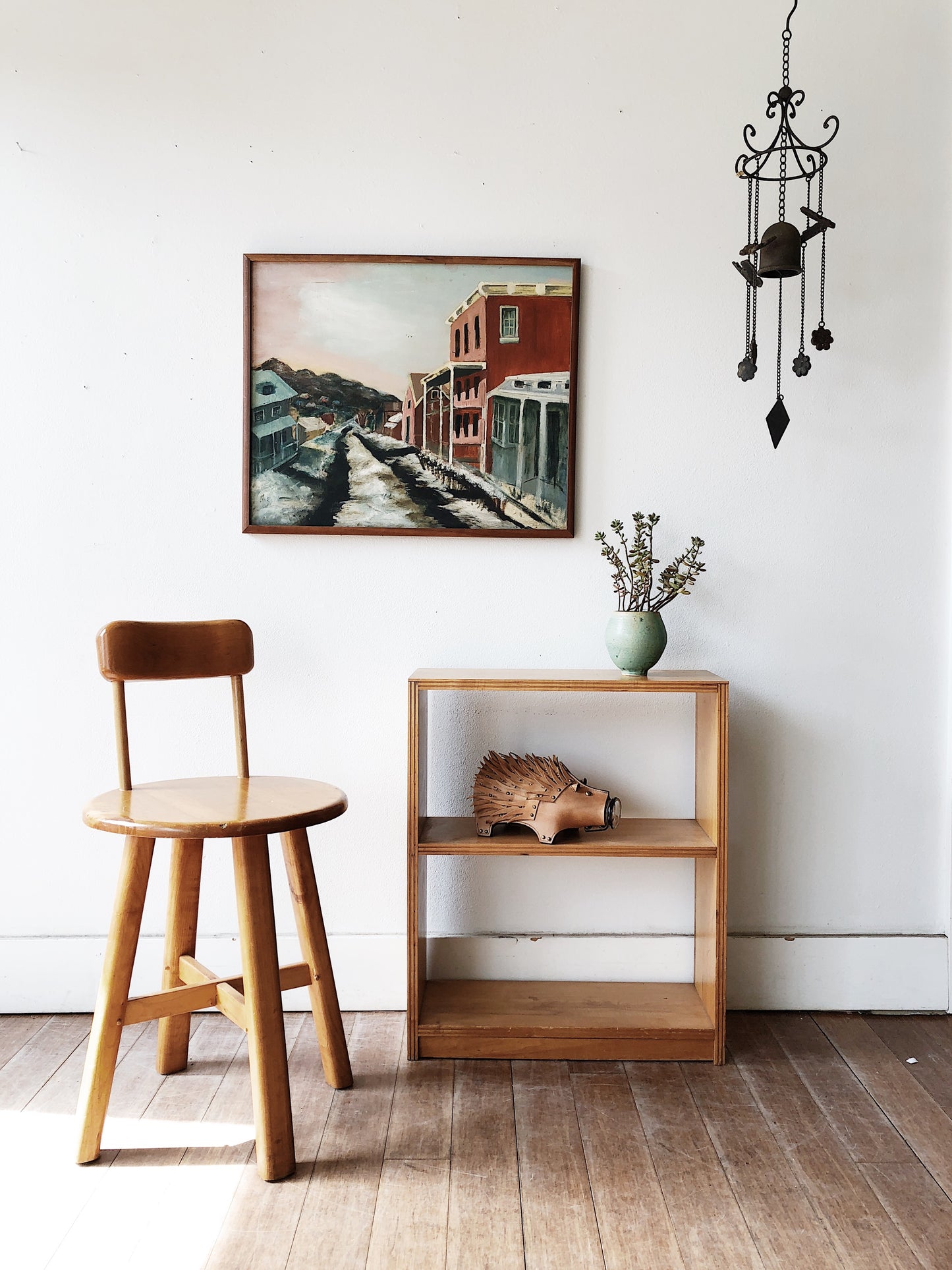 Vintage Landscape Oil Painting