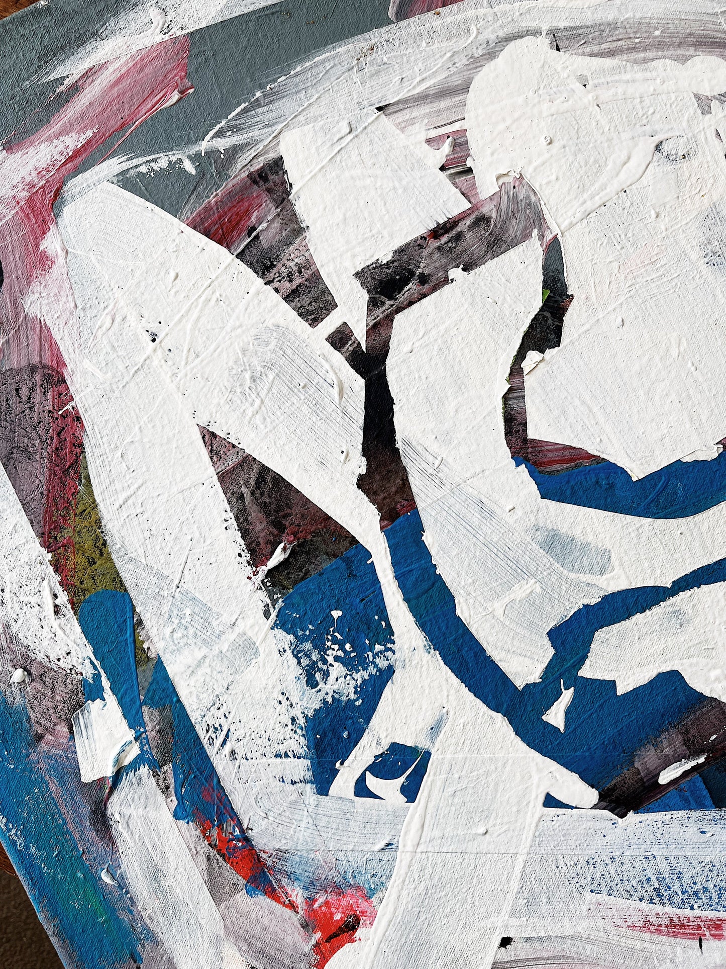 Abstract Original Mixed Media Painting