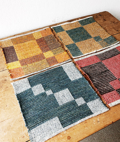 Handmade Wool Mat Set