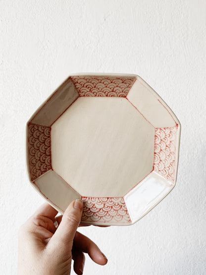 Vintage Japanese Dish Pair
