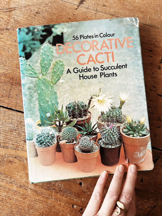 Vintage Decorative Cacti Hardcover