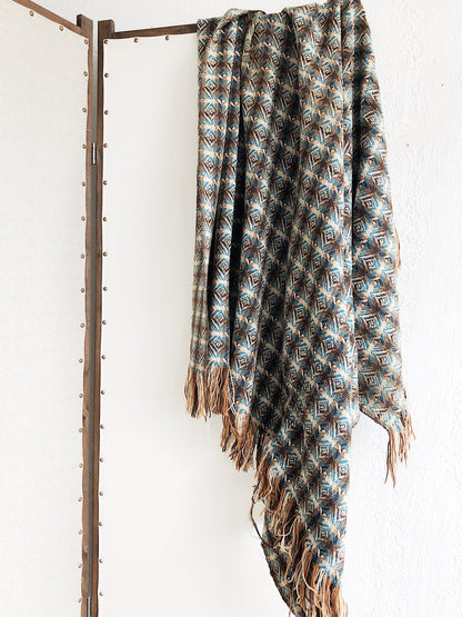 Vintage Pendleton Wool Throw Blanket