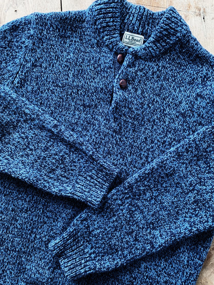 Vintage LL Bean Lambs Wool Raglan Sweater