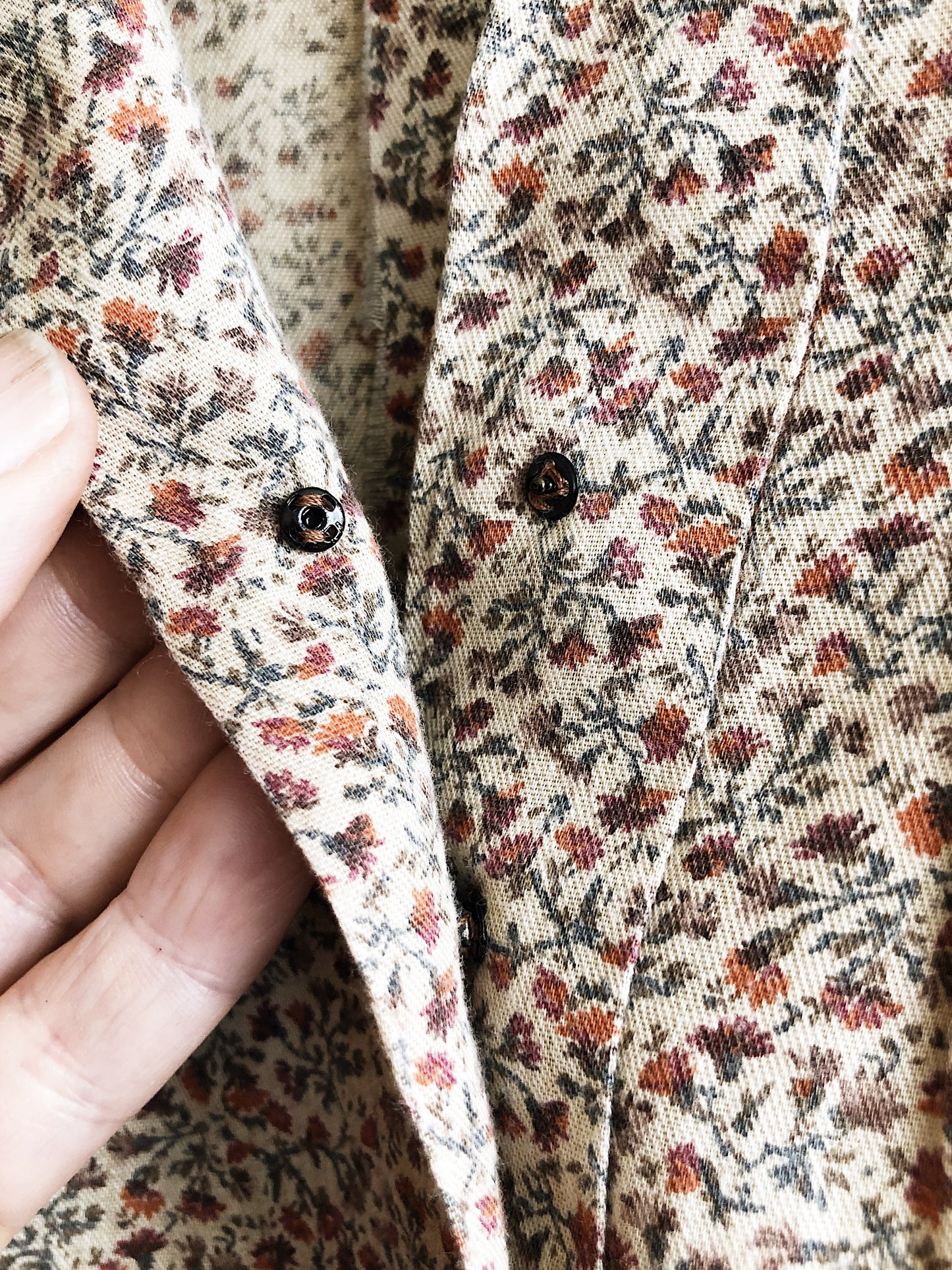 Handmade Vintage Calico Country Dress