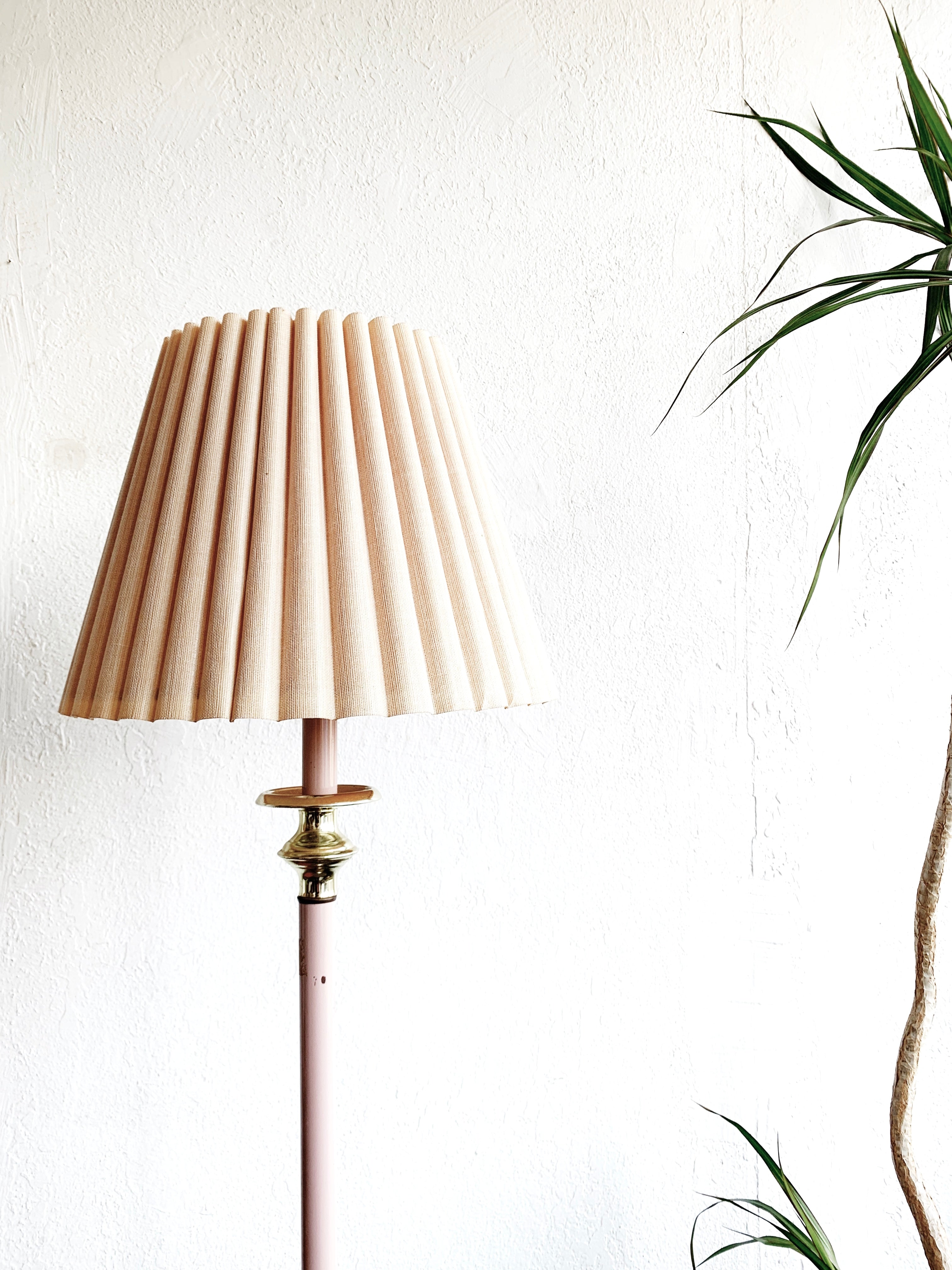 Vintage Pink Enamel Floor Lamp - Thumbnail 2