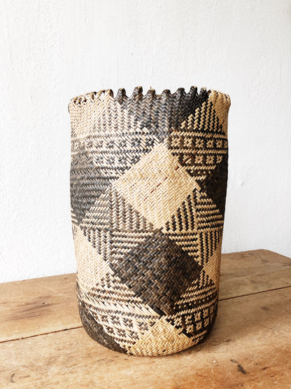 Vintage Seagrass Basket