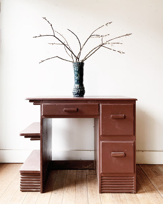 Vintage Wood Desk
