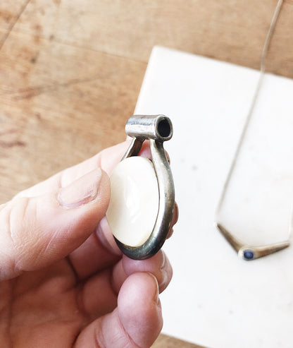 Vintage Sterling Silver Pendant or Necklace