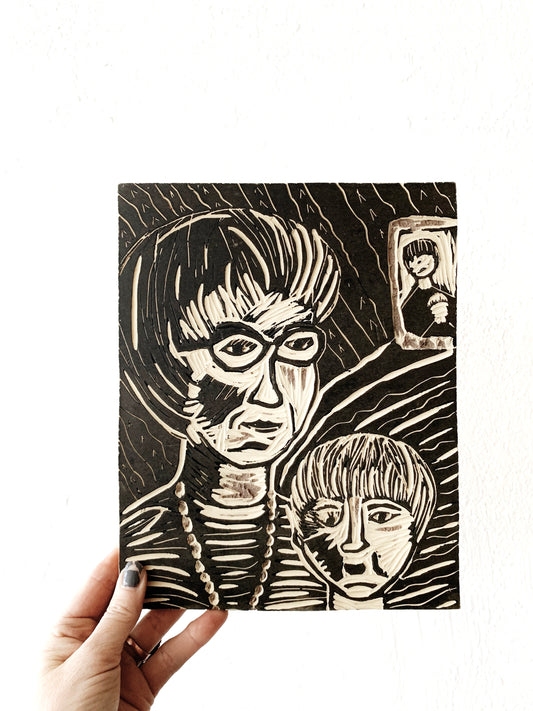 Original Woodcut Art