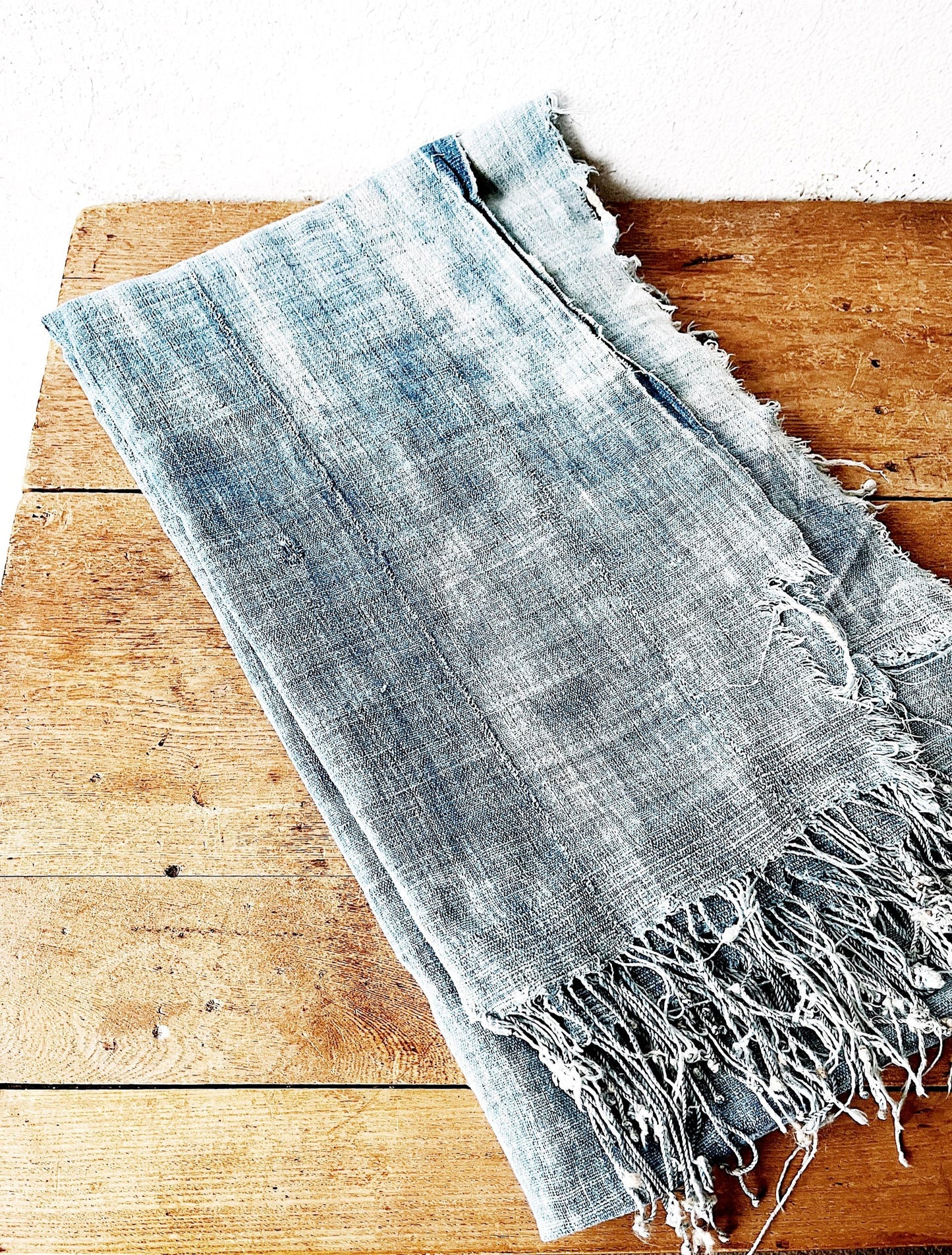 Vintage Indigo Mudcloth