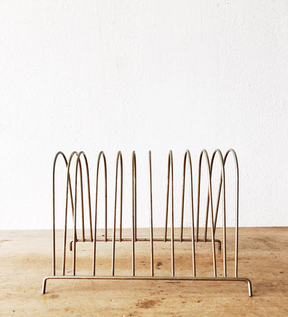 Mid Century Brass Rack