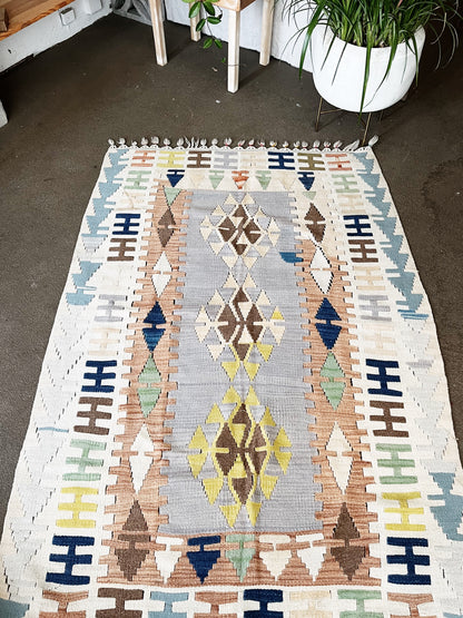 Turkish Wool Kilim Rug