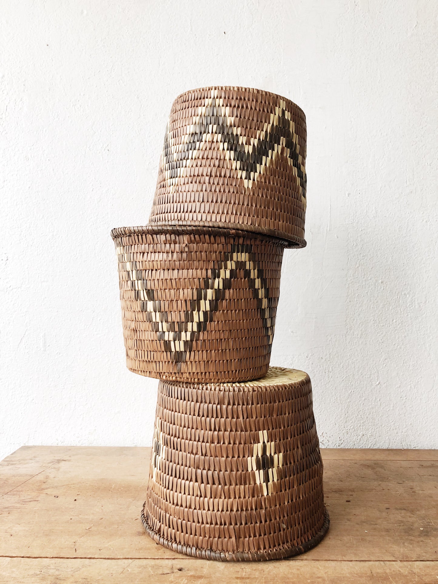 Vintage Woven Basket