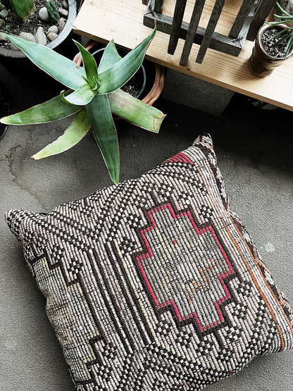 Vintage Kilim Floor Cushion