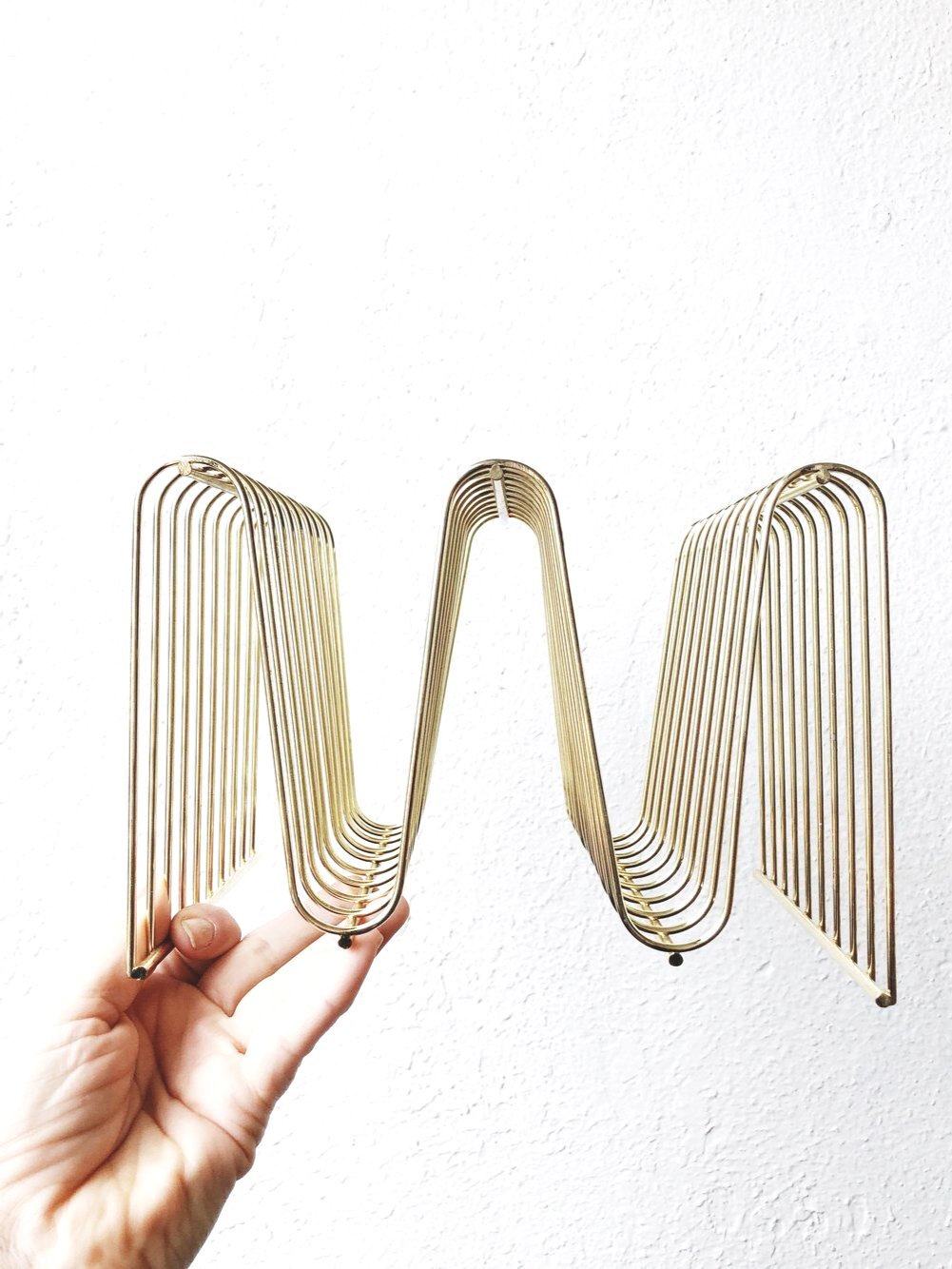 Vintage Goldtone Rack