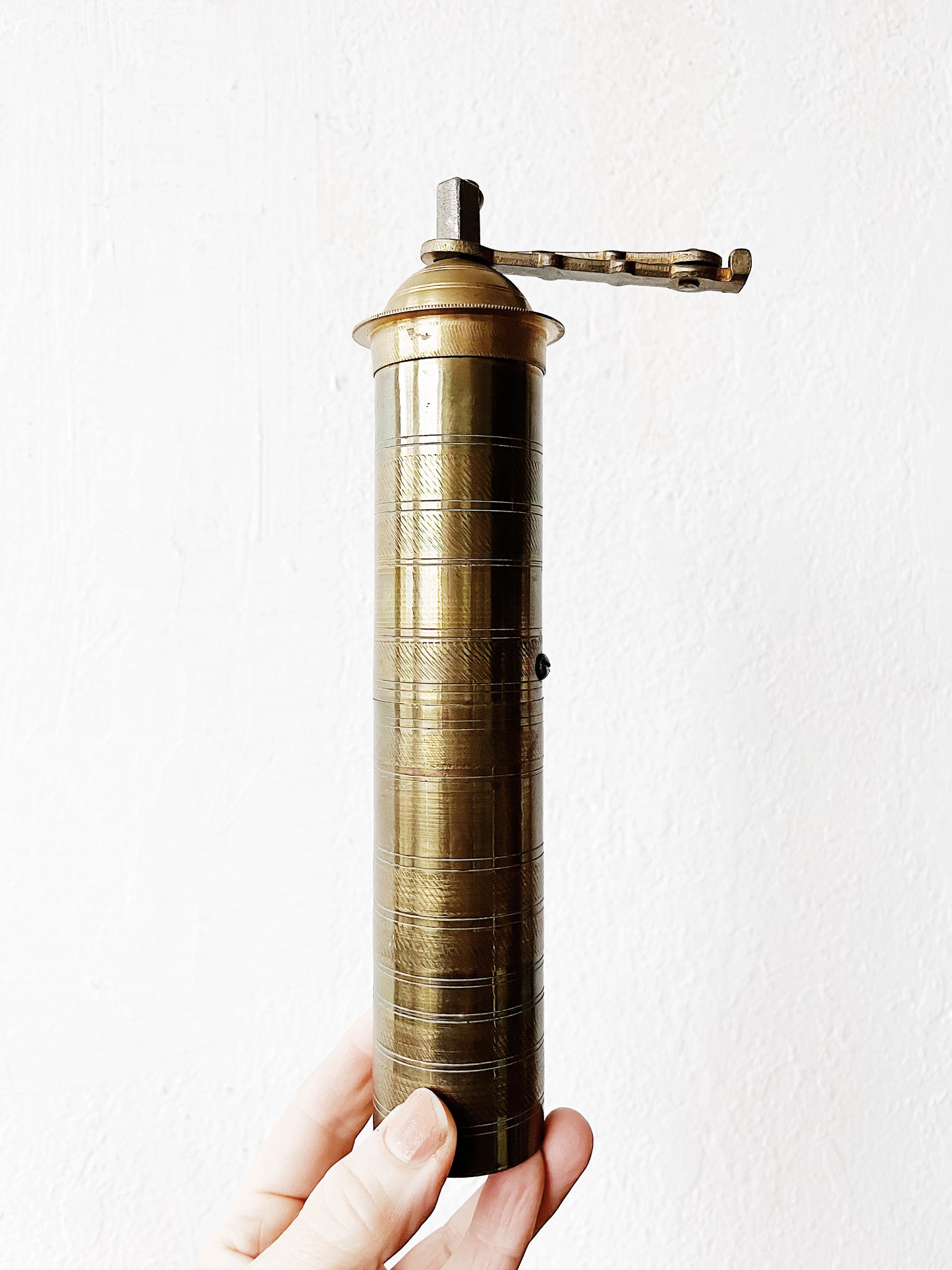 Antique Brass Turkish Grinder