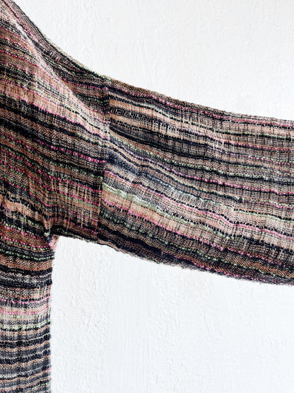Yasuko Kurisaka Handmade Woven Jacket