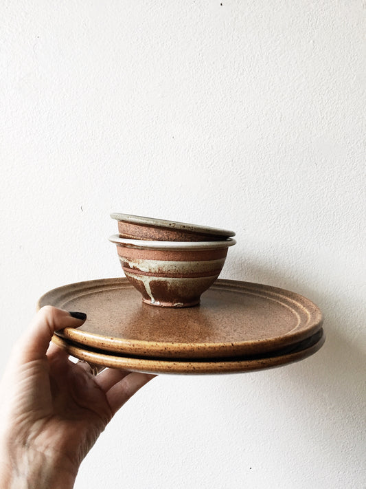 Vintage Ceramic Plates and Bowls