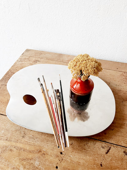 Post Modern Chrome Palette Tray