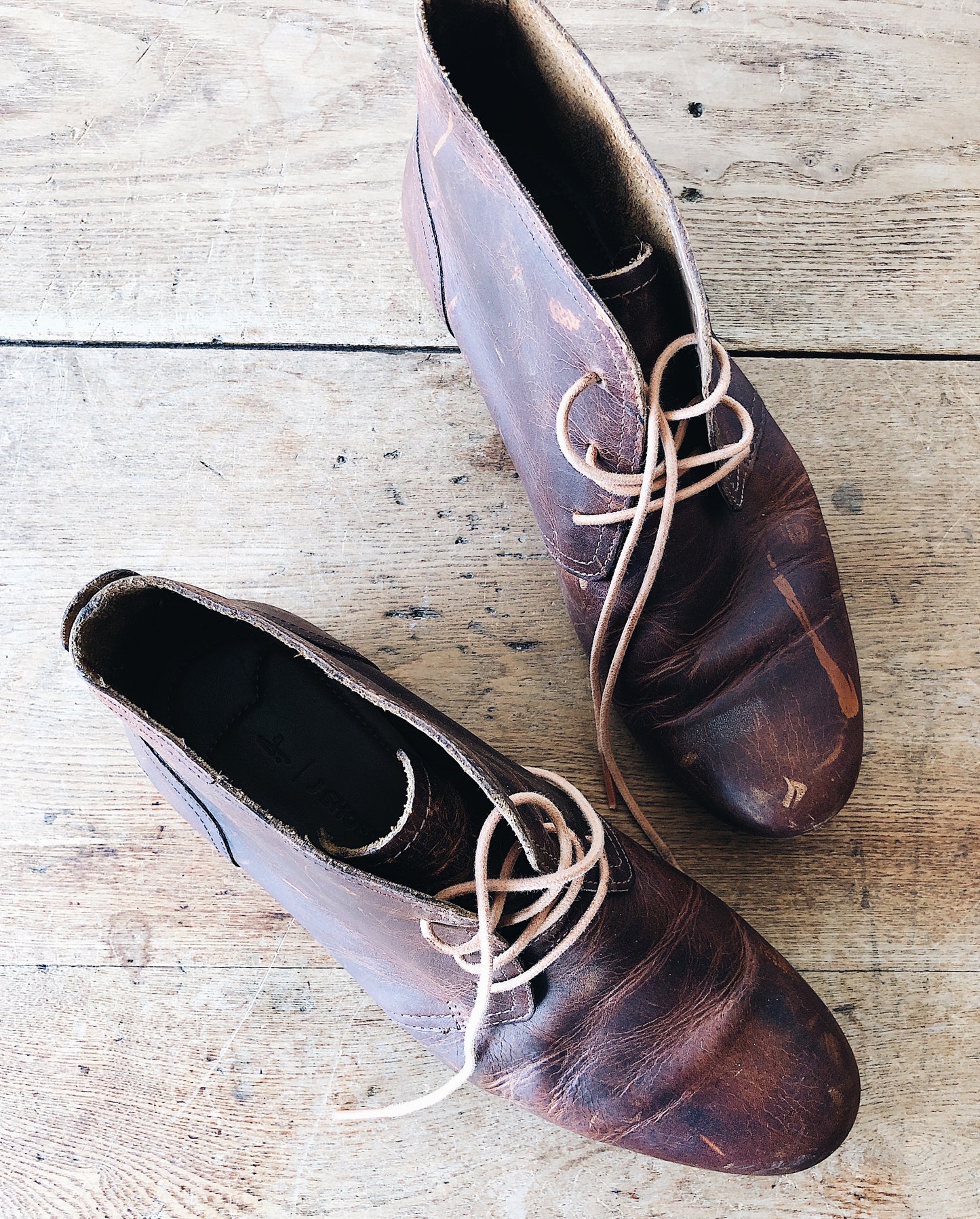 Vintage J Shoes Distressed Bootie