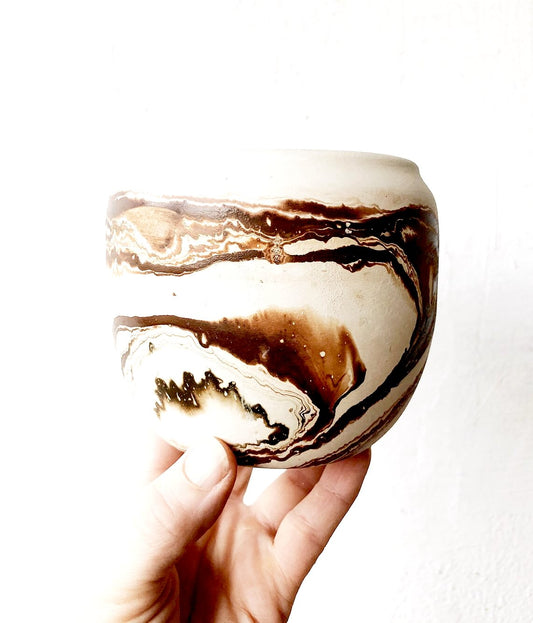 Vintage Nemadji Pottery Planter