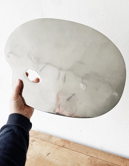 Post Modern Chrome Palette Tray