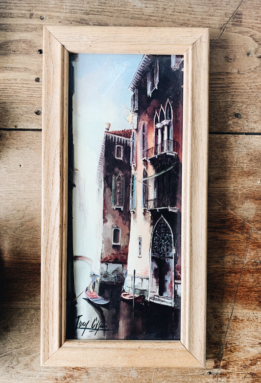 Vintage Framed Litho