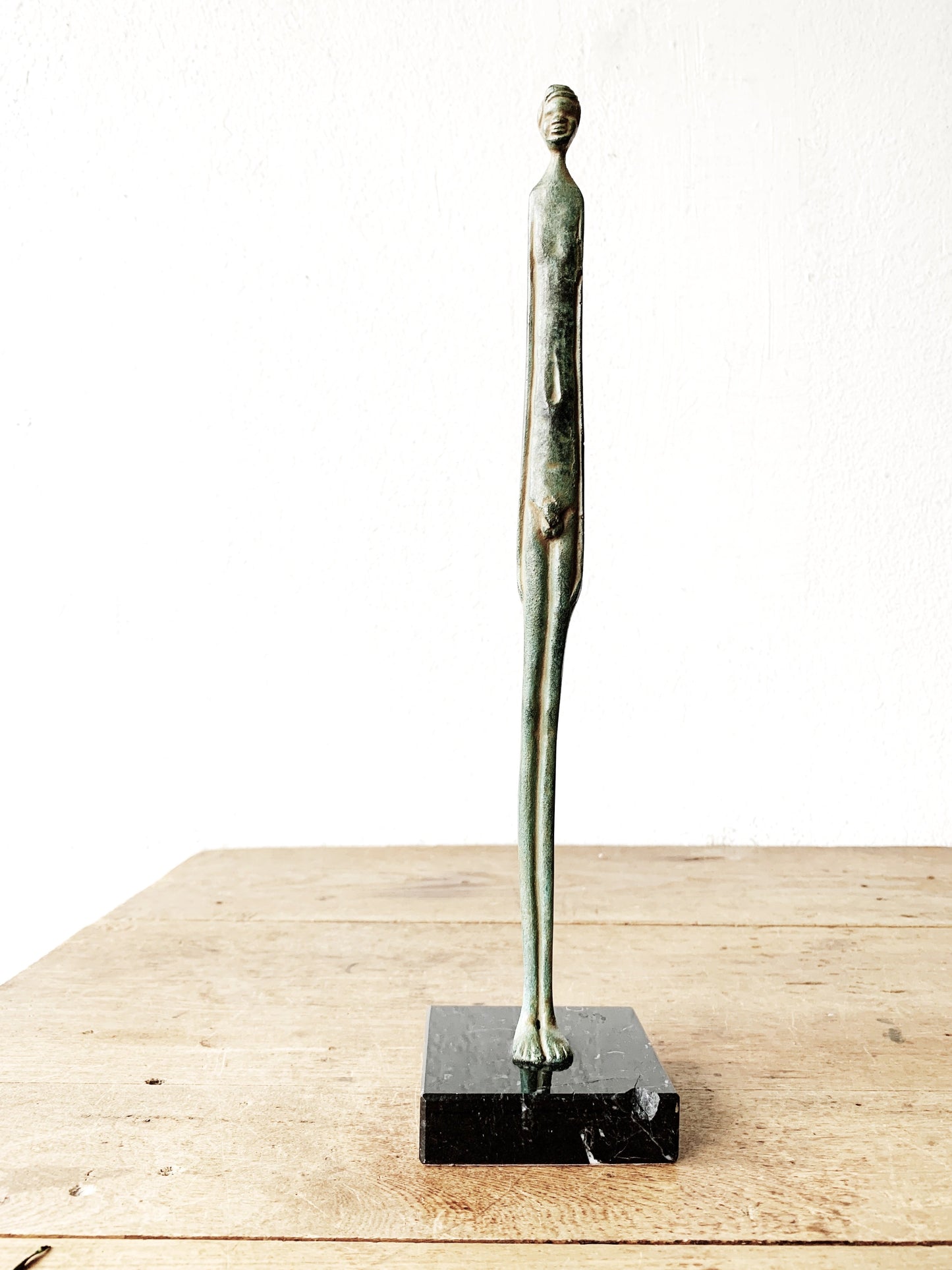 Vintage Cast Stone Statue