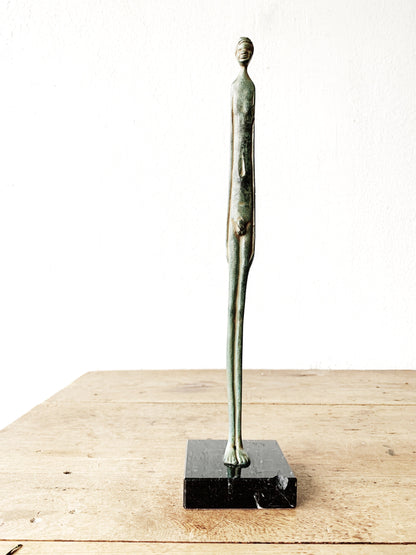 Vintage Cast Stone Statue