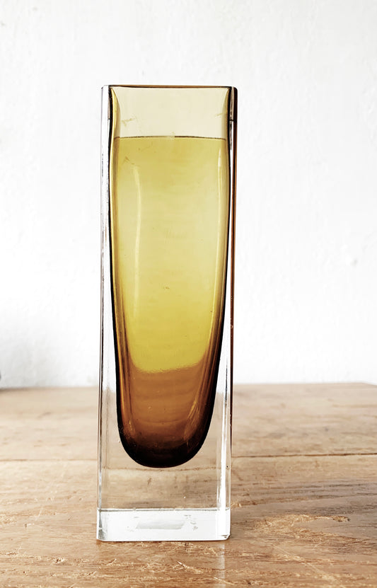 Mid Century Aseda Swedish Glass Vase
