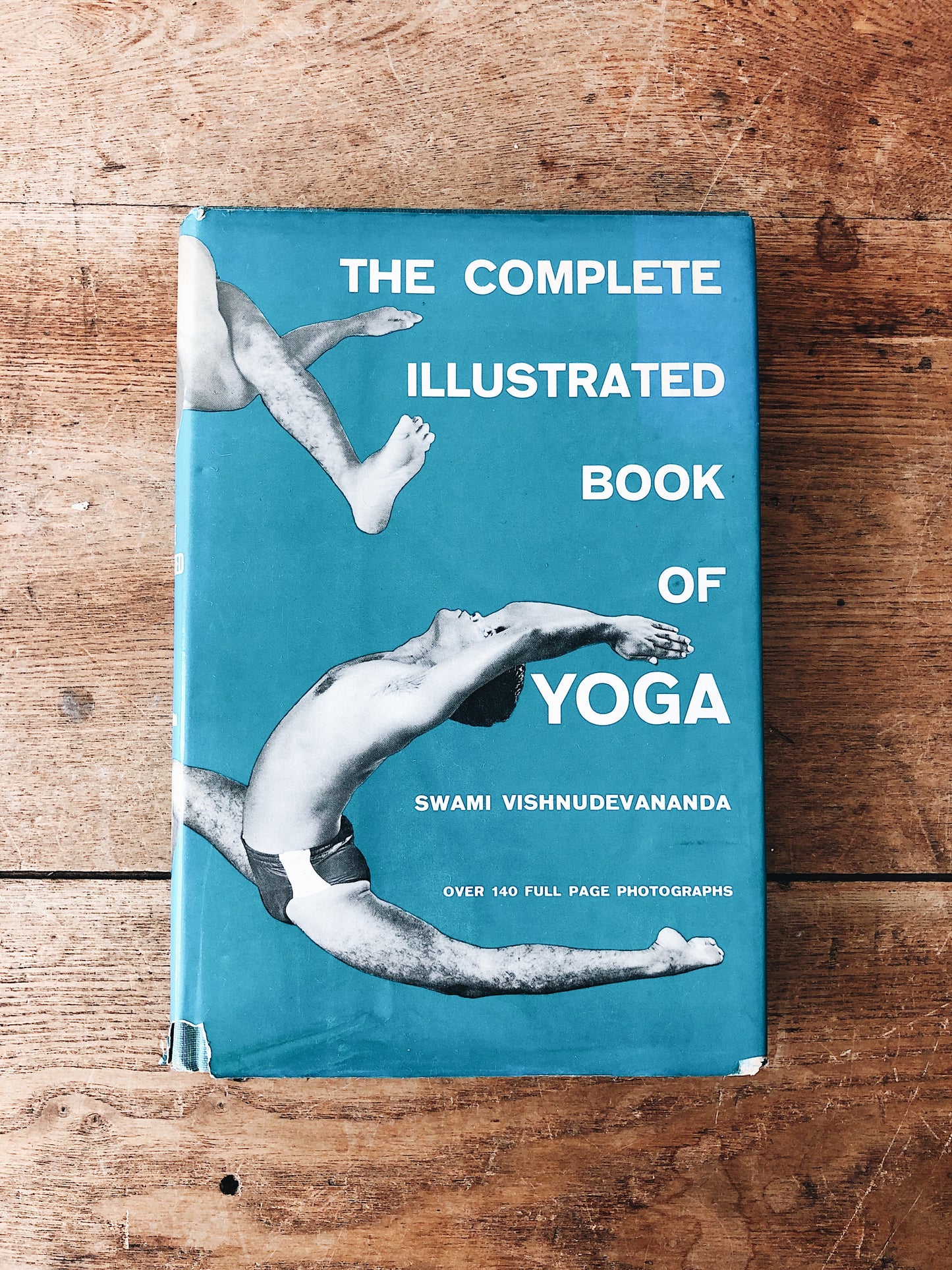 Vintage 1960s Illustrated Yoga Book