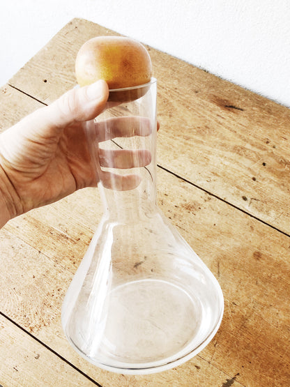 Vintage MCM Glass Decanter