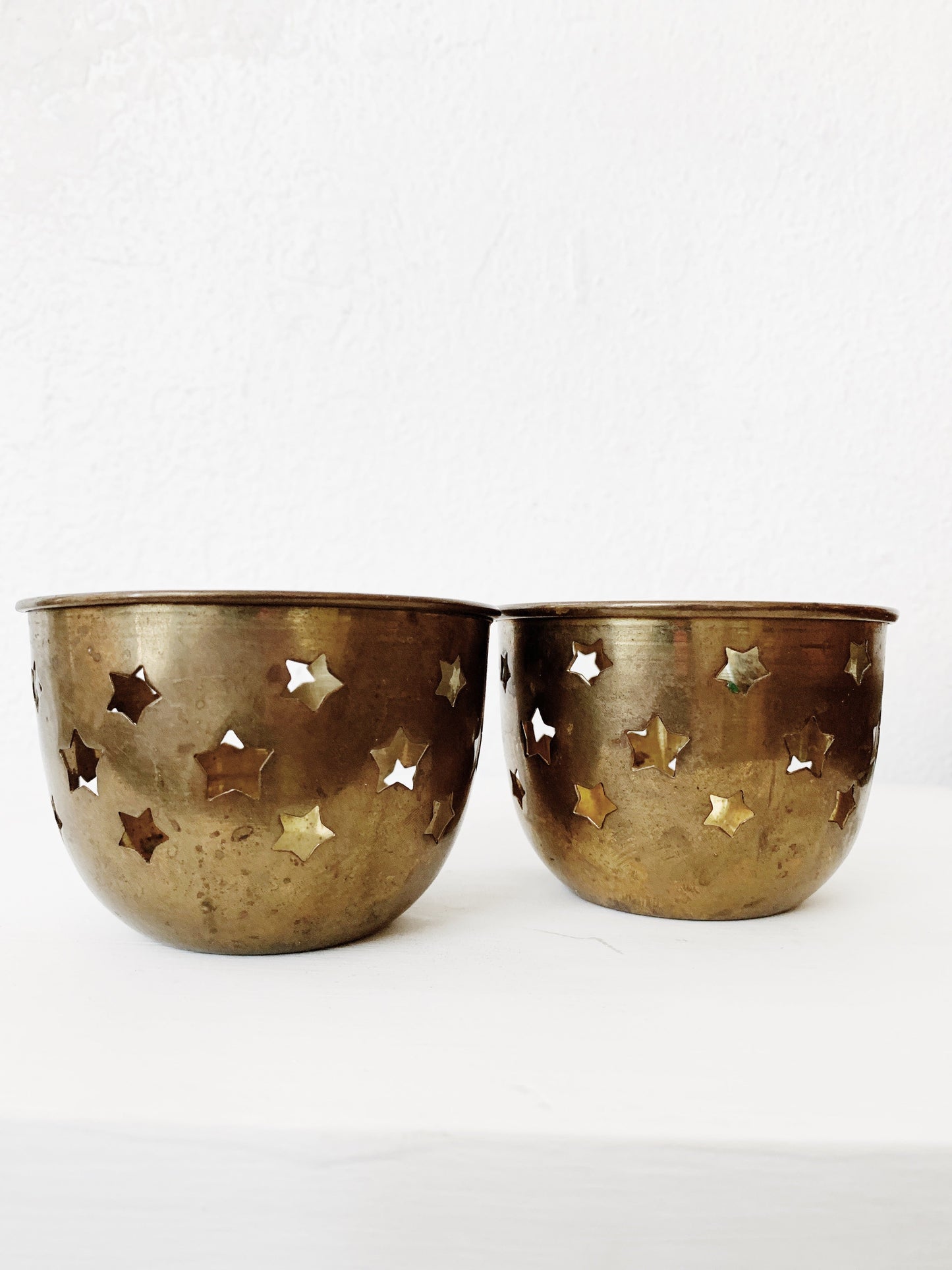 Vintage Brass Luminary