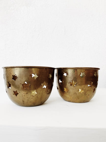 Vintage Brass Luminary