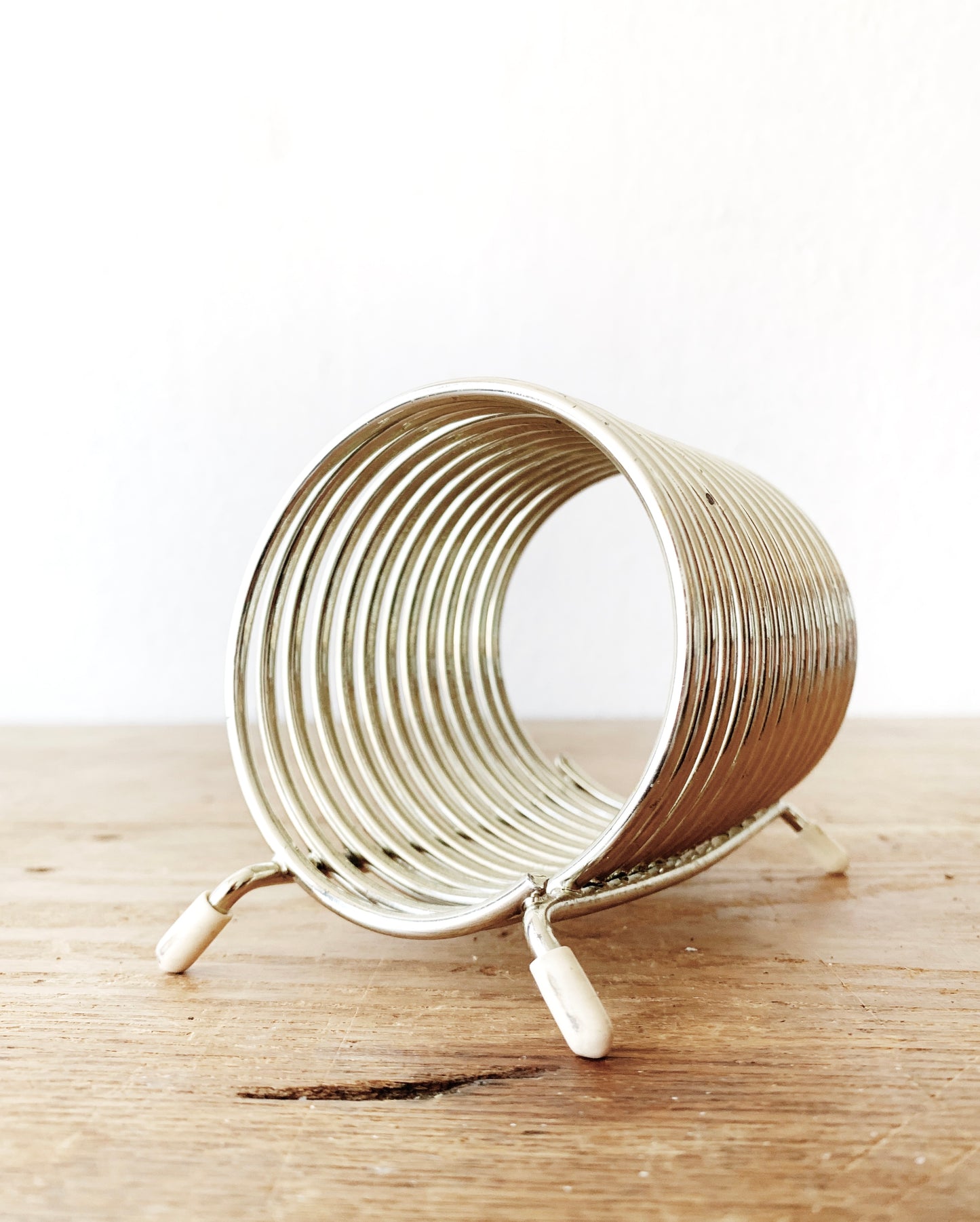 Mid Century Coil Letter Holder