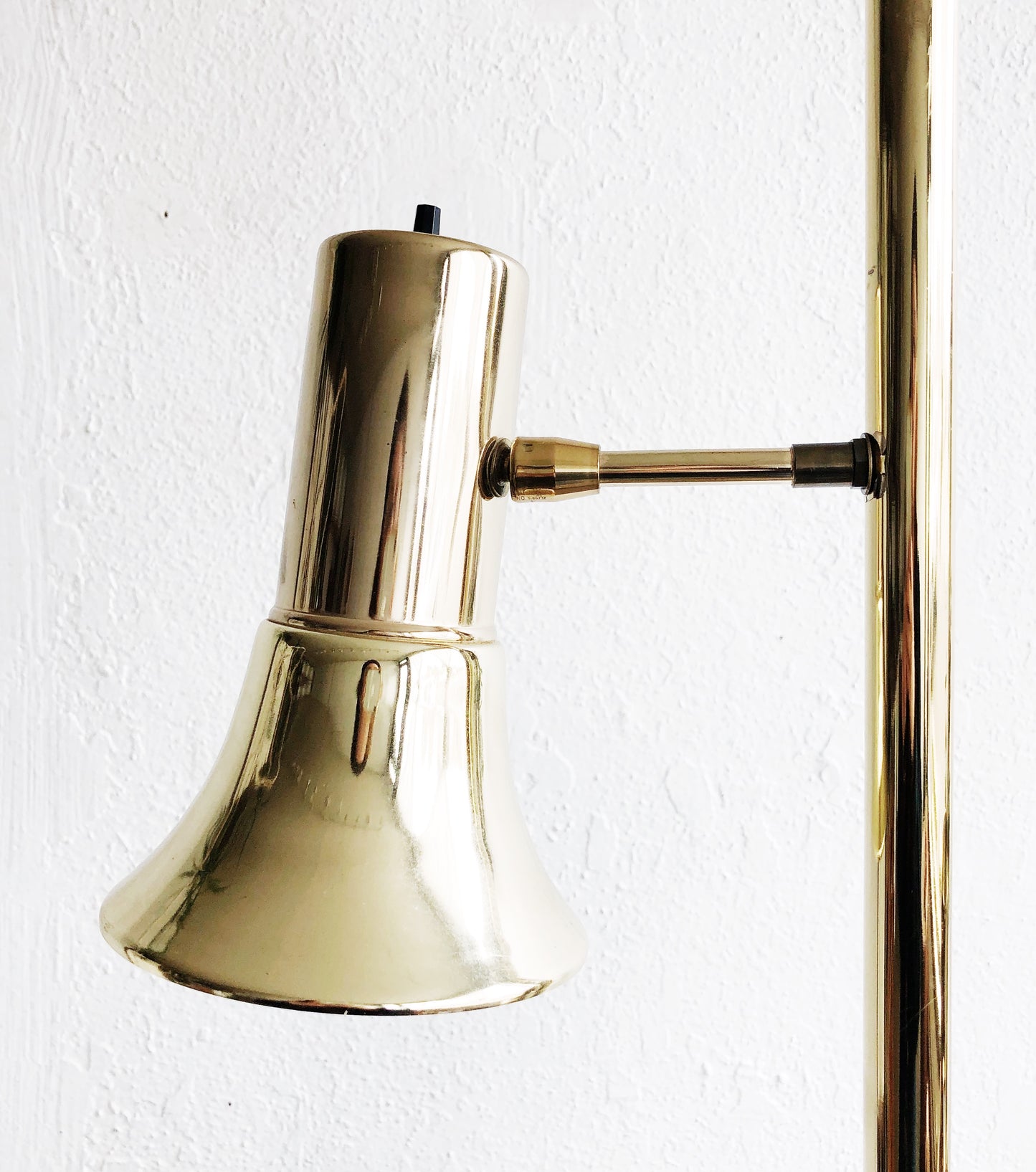 Vintage Brass Floor Lamp